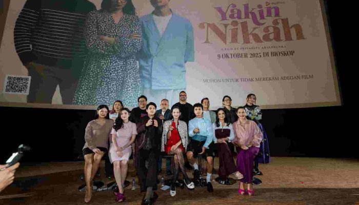 Lamaran di Depan Mata, Mantan Tiba-tiba Datang: Penonton Galau Berjamaah di Gala Premiere Film ‘Yakin Nikah’