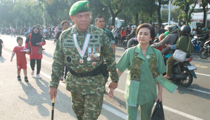 Pangdam XXII/TB Hadiri Upacara Peringatan HUT ke-80 TNI di Monas
