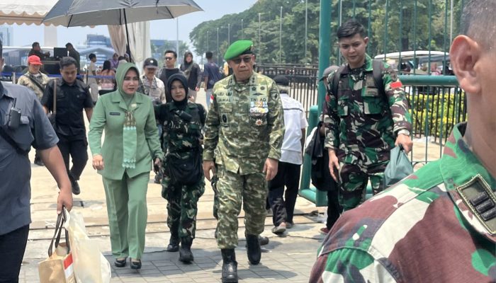 Pangdam XII/Tanjungpura Mayjen Jamallulael Hadiri HUT TNI ke-80 di Monas