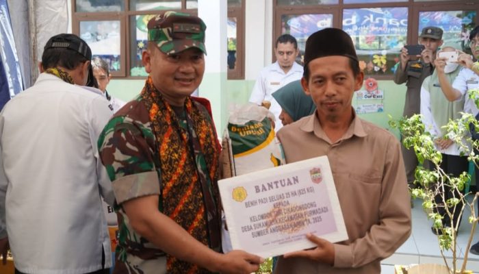 Danrem 062/TN Hadiri Pembukaan TMMD ke-126 di Ciamis