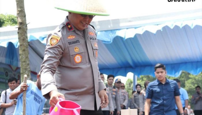 Wakapolda Metro Jaya Hadiri Zoom Meeting Penanaman Jagung Serentak Kuartal IV di SPN Cigombong